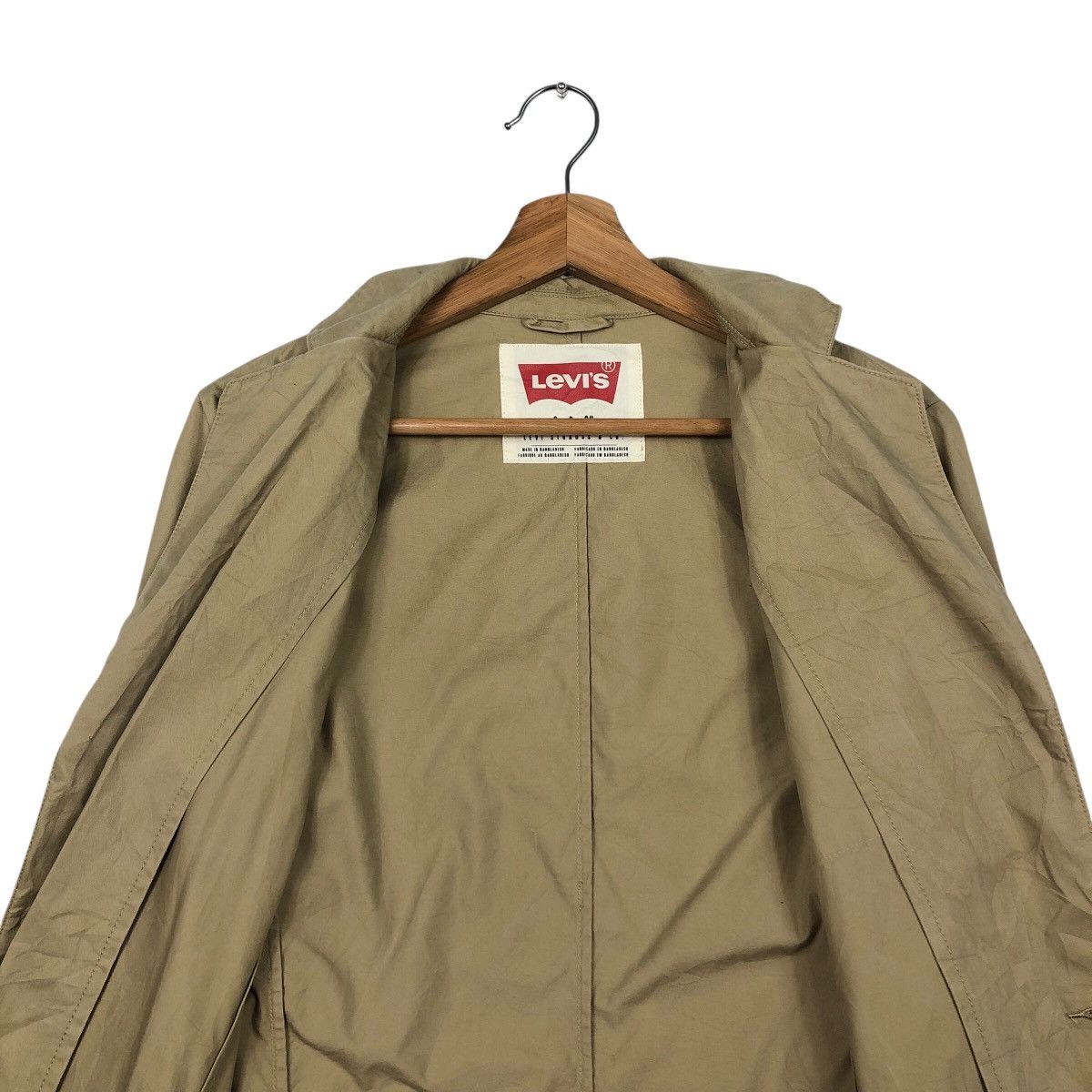 Japanese Brand 📌Vintage Chore Biker Jacket Levi's Multi Pockets Size US M / EU 48-50 / 2 - 15 Thumbnail
