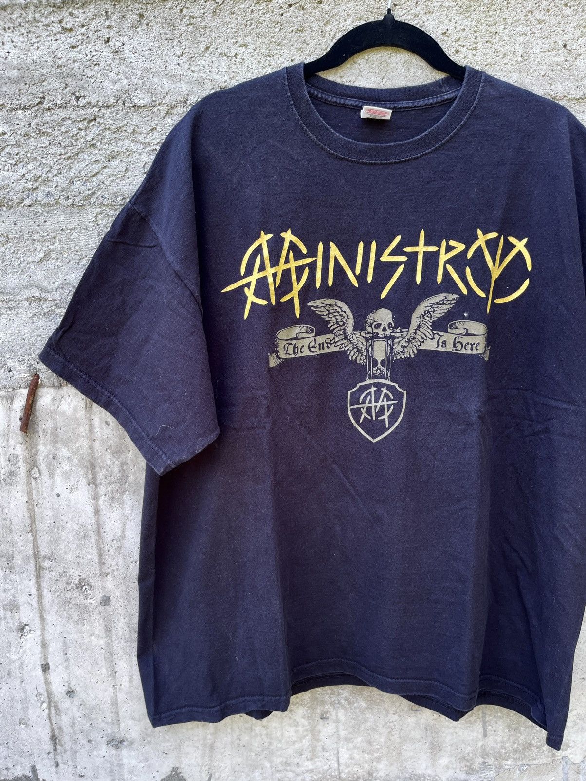 Band Tees 2008 Ministry CH Latour Vintage balck t-shirt Size US XXL / EU 58 / 5 - 3 Thumbnail