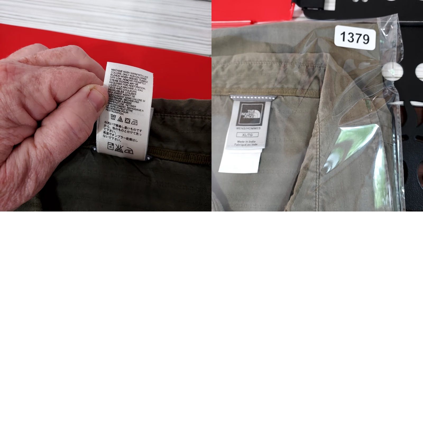 The North Face The North Face Shirt Mens XL Olive Green Outdoors Camping Hiking Short Sleeve Size US XL / EU 56 / 4 - 9 Thumbnail