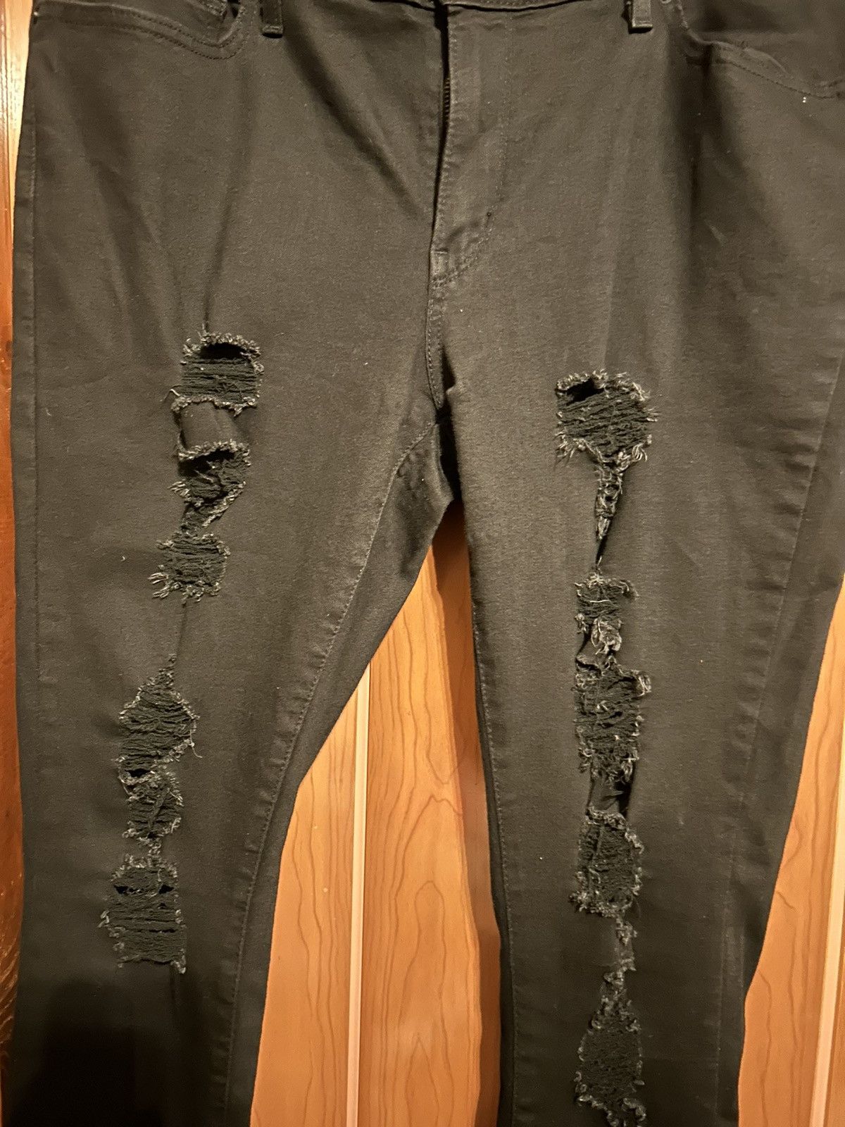 Levi's Levi’s 711 black skinny jeans Size 34" / US 12 / IT 48 - 8 Thumbnail