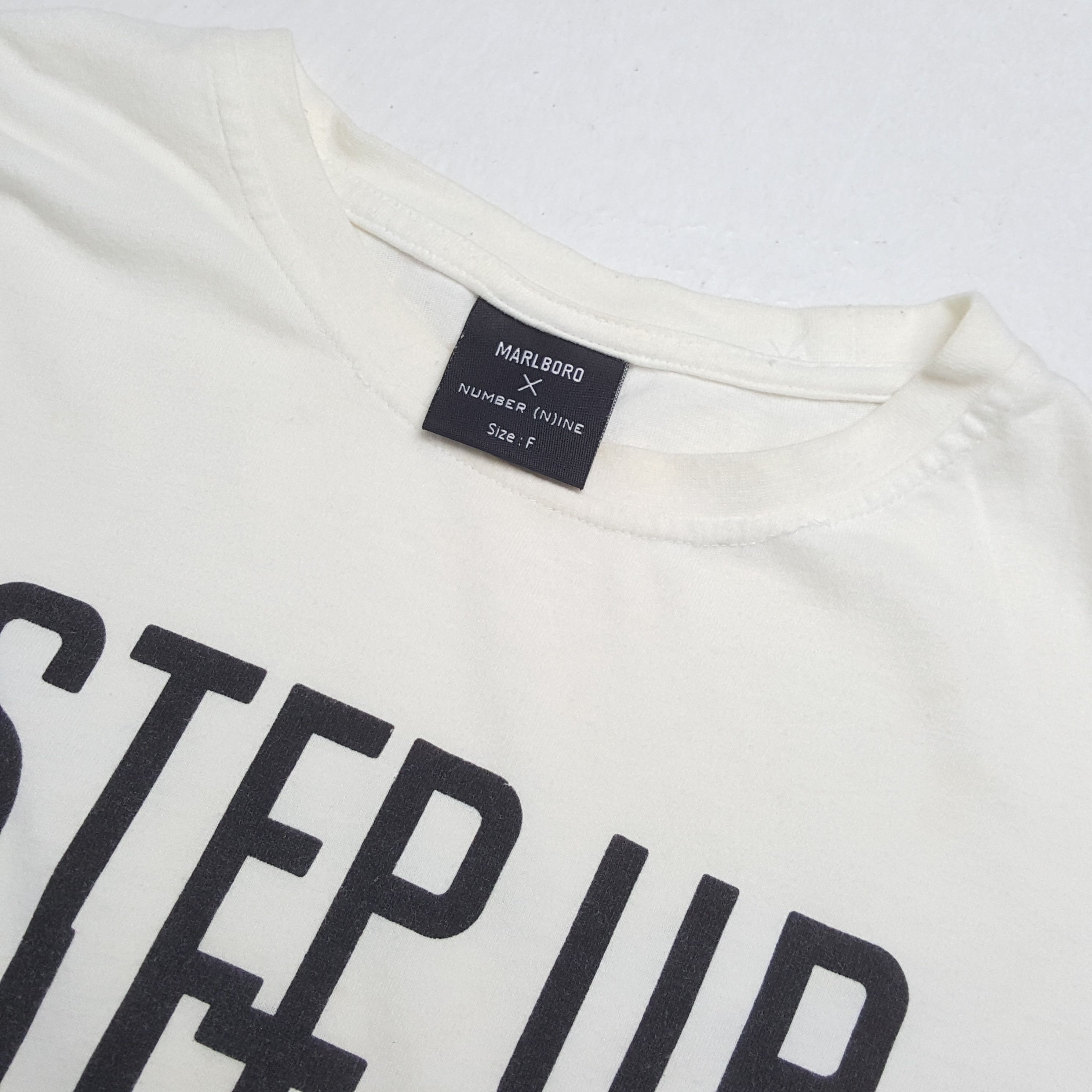 Marlboro × Number (N)ine × Vintage Vintage MARLBORO x NUMBER (N)INE Japanese Brand T-Shirts Size US M / EU 48-50 / 2 - 8 Thumbnail