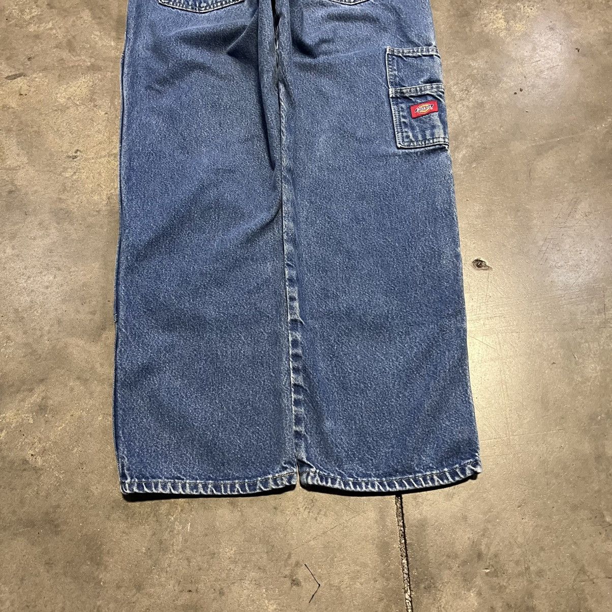 Vintage Dickies Double Knee Carpenter Denim Pants Jean Baggy