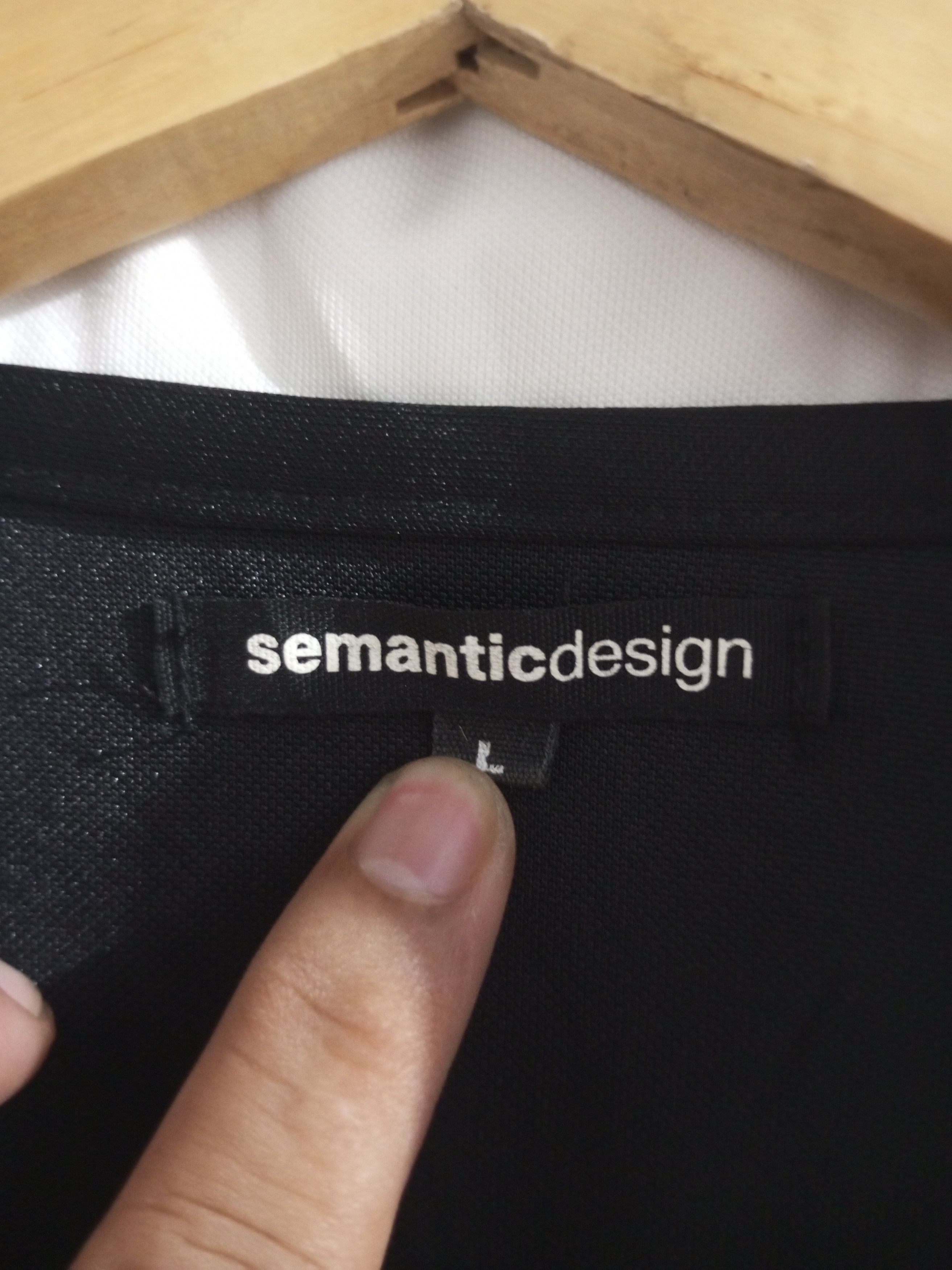 semanticdesign Semantic design patch double zipper tracksweet Size US M / EU 48-50 / 2 - 9 Thumbnail