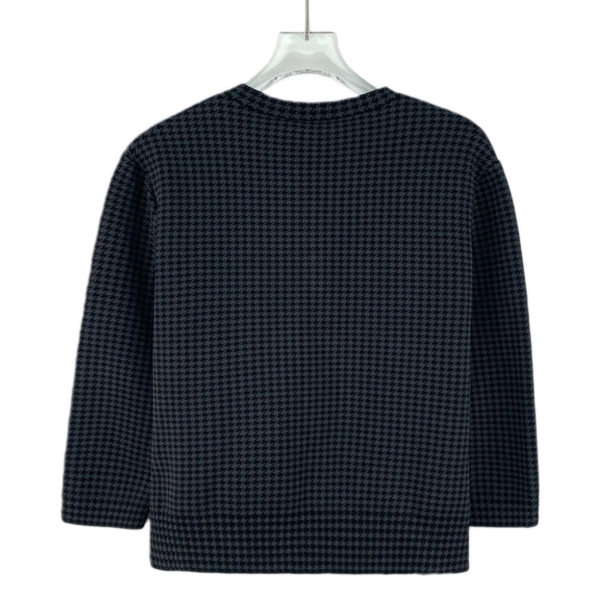 Dior Dior Colorblock Houndstooth Bee Knit Cardigan K26WX Size XS / US 0-2 / IT 36-38 - 2 Thumbnail