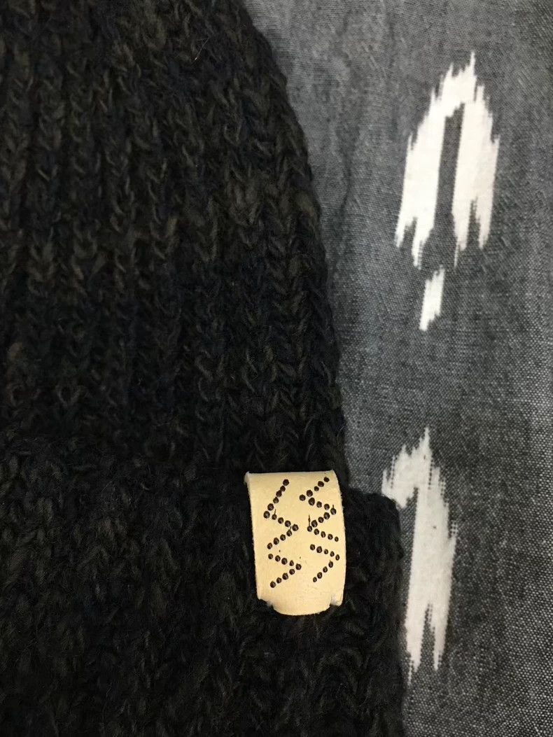Visvim visvim 22AW SPOT KNIT CAP N. D. Mud dye natural mud dyed wo Size ONE SIZE - 3 Thumbnail
