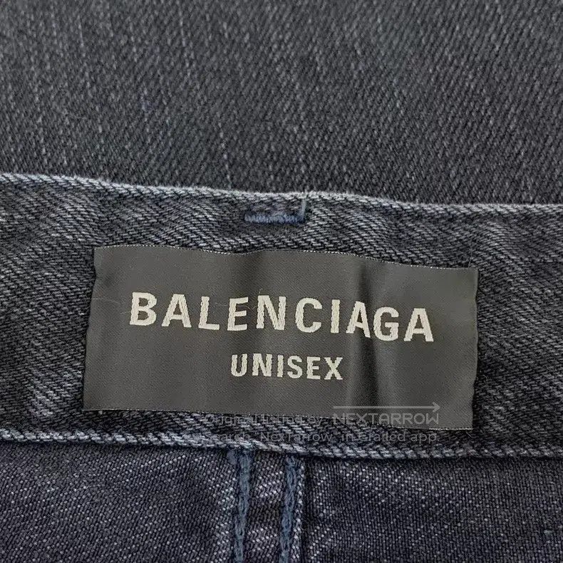 Balenciaga Balenciaga size XS Black Washed Destroyed Design Cotton Dr Size US 27 - 7 Thumbnail