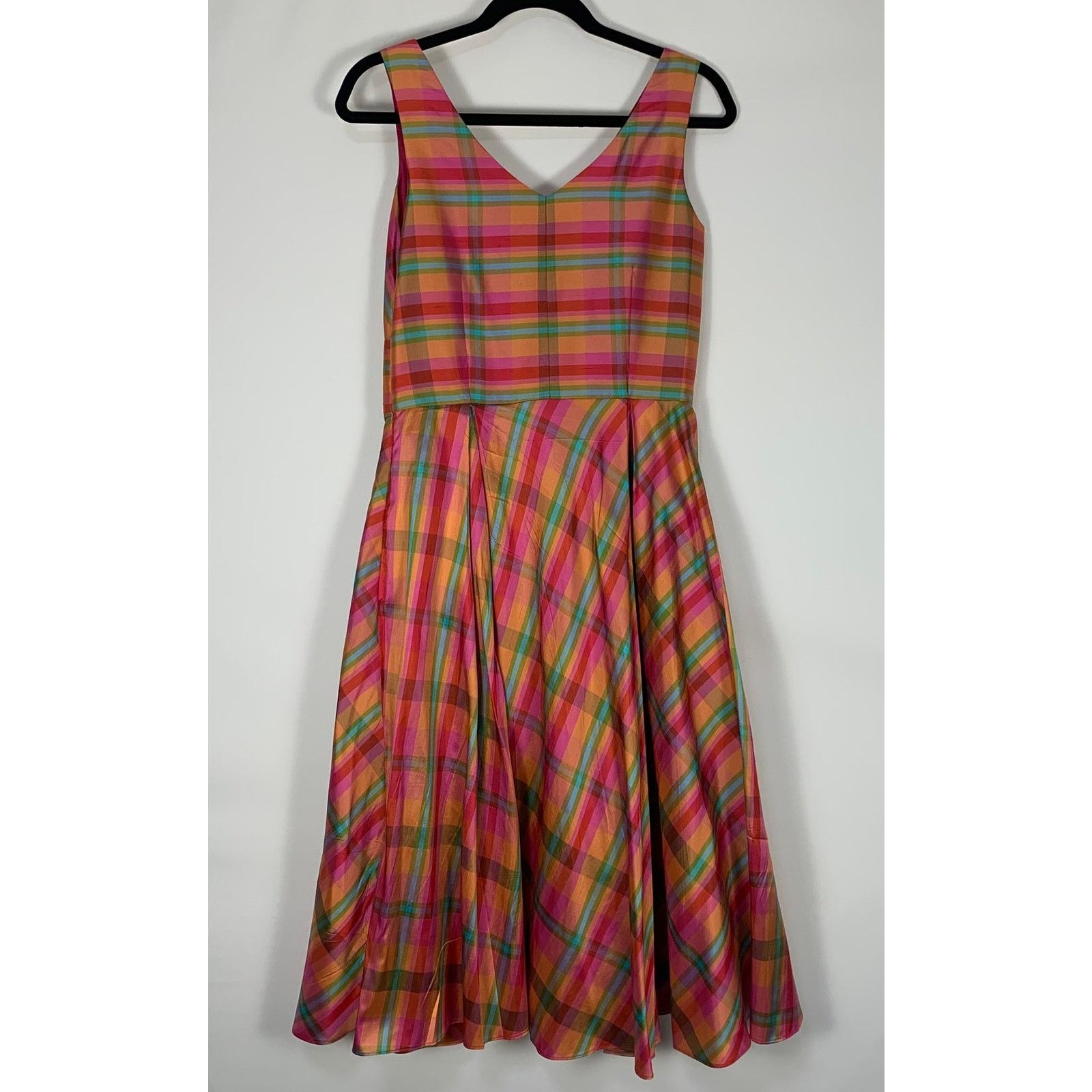 Coldwater Creek Coldwater Creek Midi Dress Women's Sz 6 100% Silk Sleeveless Size M / US 6-8 / IT 42-44 - 4 Thumbnail