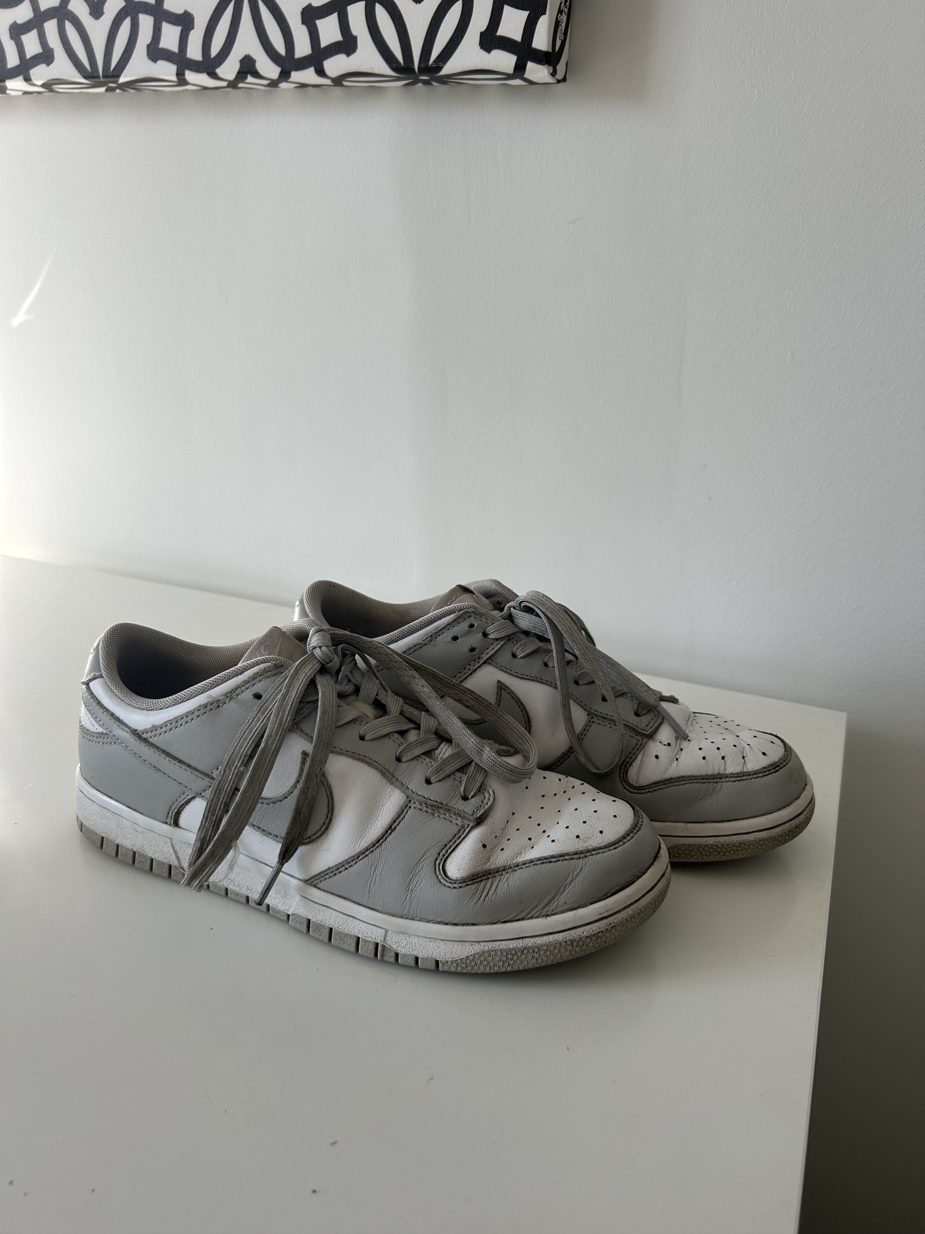 Nike Nike grey fog dunk low Size US 7 / IT 37 - 3 Thumbnail