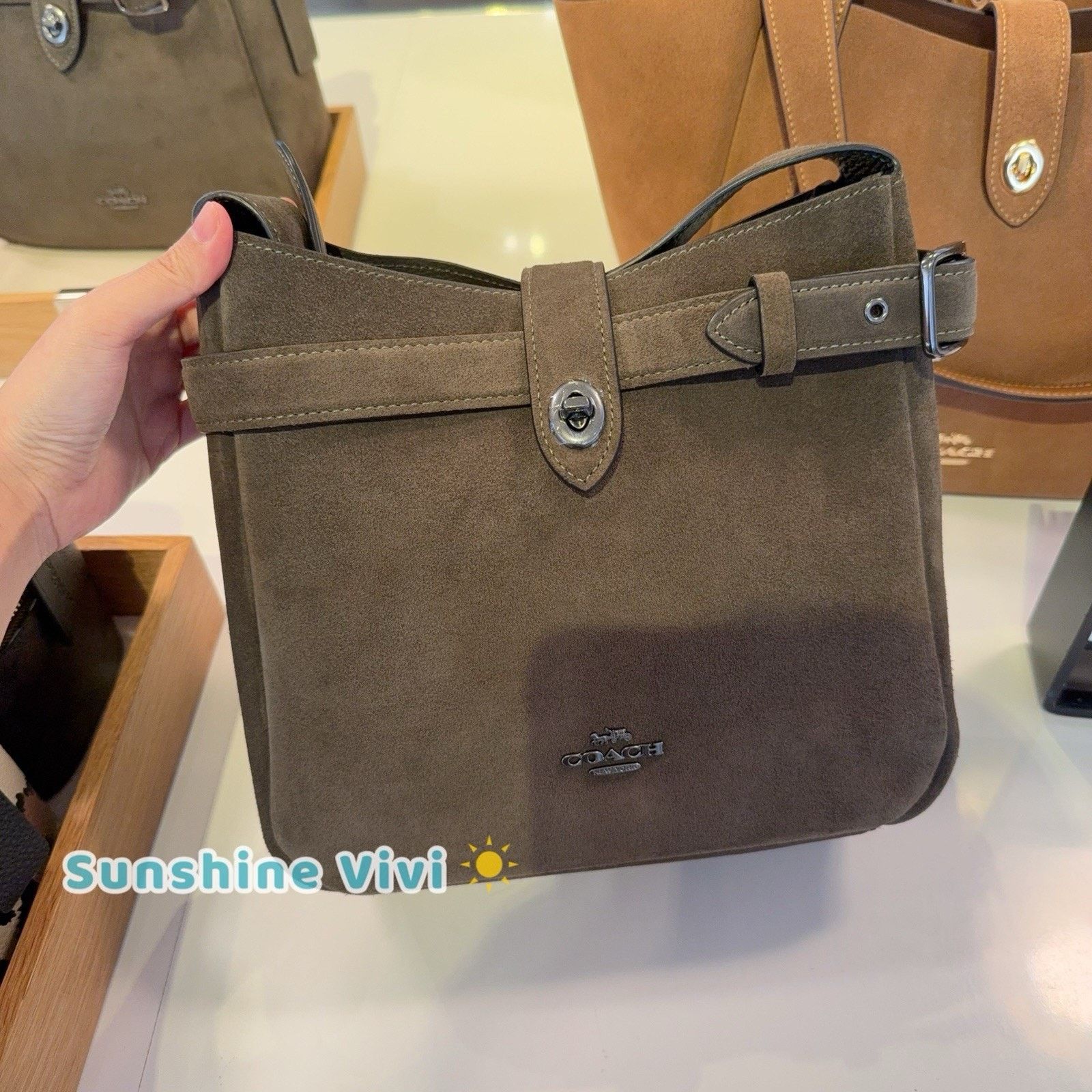 Coach NWT Coach Hadley Convertible Crossbody Bag CCG43 Size ONE SIZE - 1 Thumbnail