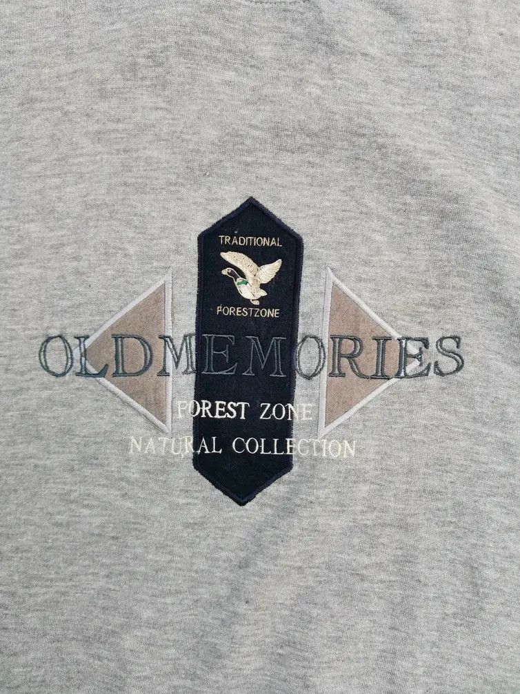 Japanese Brand Rare!!! Forest Zone Old Memories Big Logo Sweatshirts Size US M / EU 48-50 / 2 - 4 Thumbnail
