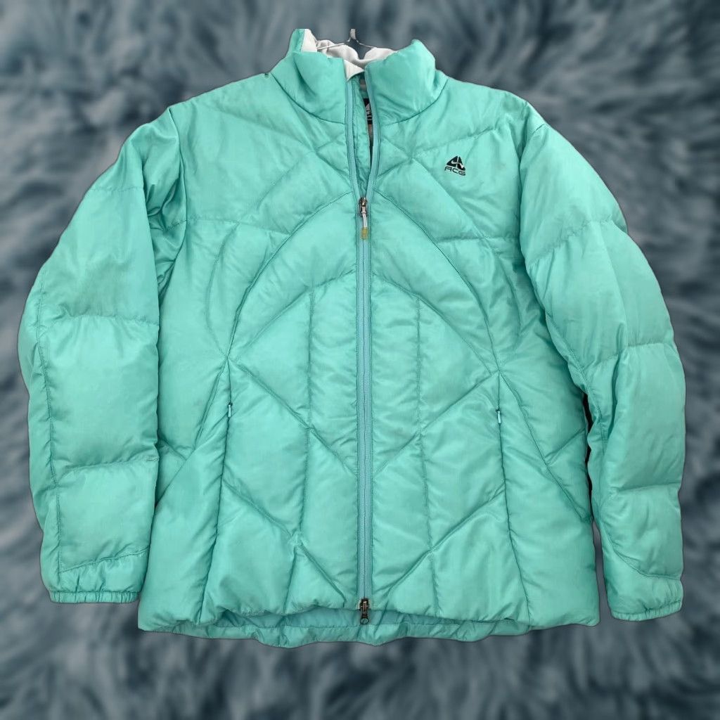 Nike Nike ACG Jacket Womens Extra Large Green Full Zip Level 3 Puffer Down Ladies XL Size XL / US 12-14 / IT 48-50 - 1 Thumbnail