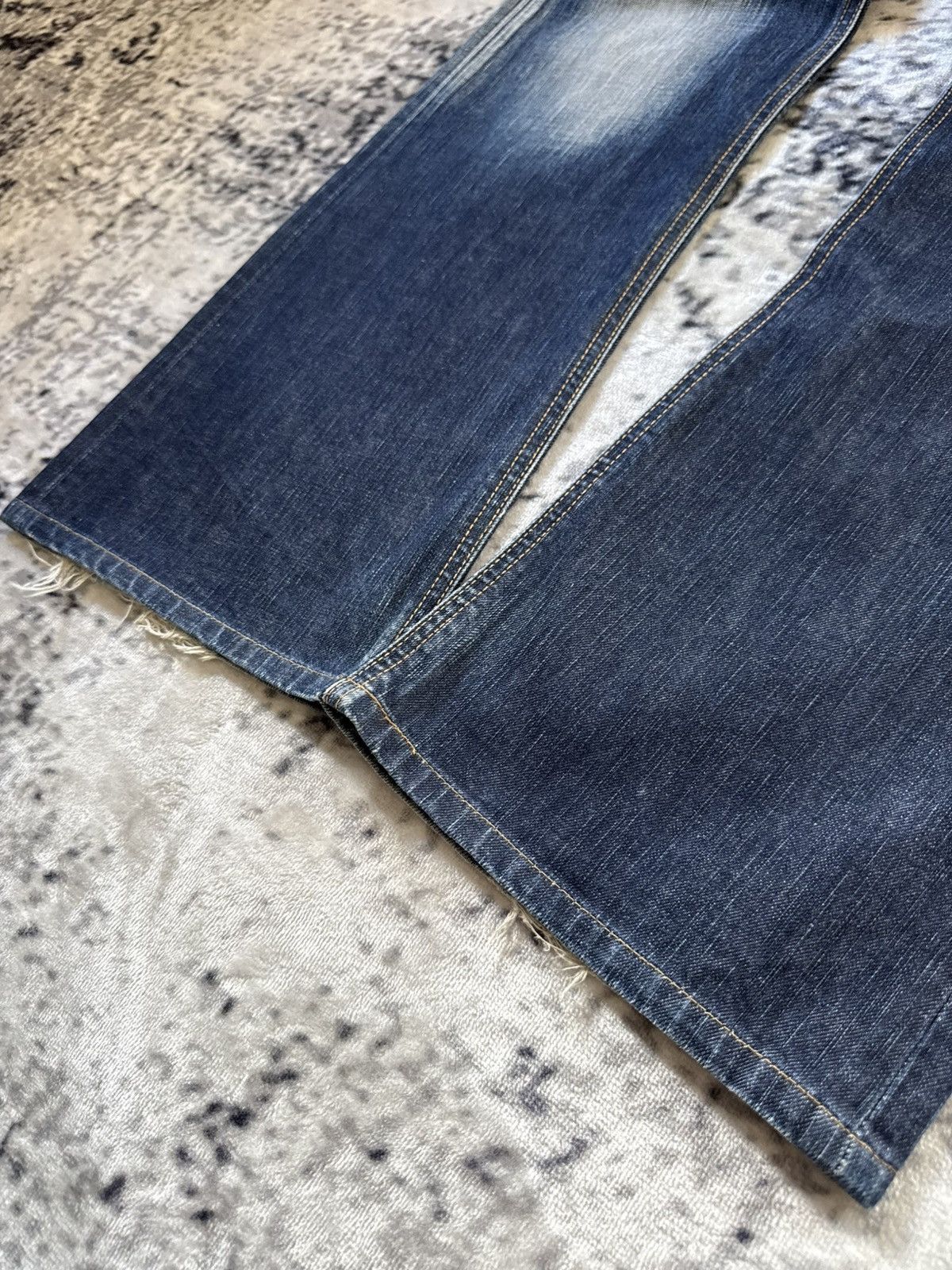 Edwin Rare Edwin 511 X-ray Shadow Wash Flared Jeans Size US 32 / EU 48 - 14 Thumbnail