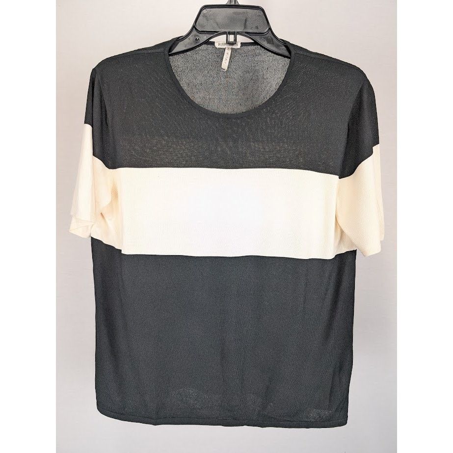 Hermes o1rshd1 CC20 Short Sleeve T-Shirt in Black/Beige Size US M / EU 48-50 / 2 - 2 Thumbnail