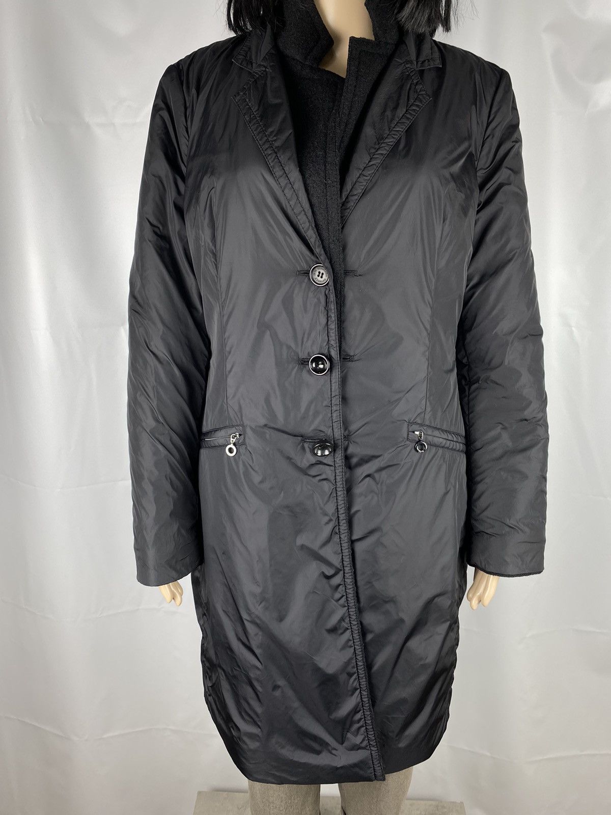 Other Seventy 1970 Wool-Nylon Reversible Coat Size M / US 6-8 / IT 42-44 - 2 Thumbnail