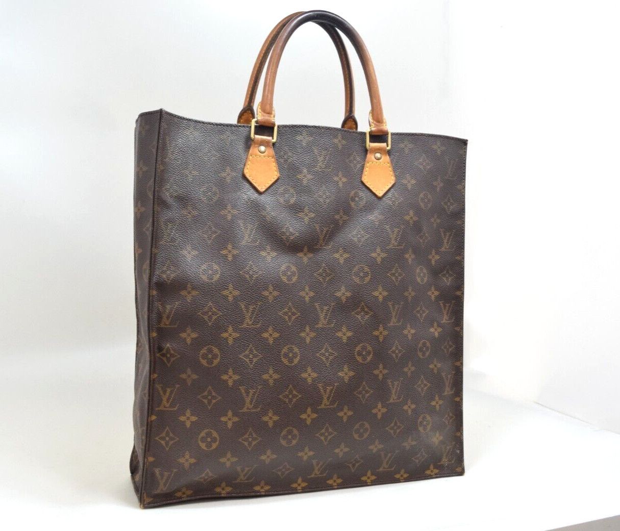 Louis Vuitton Louis Vuitton Sac Plat Tote Bag Monogram Canvas M51140 Size ONE SIZE - 2 Thumbnail