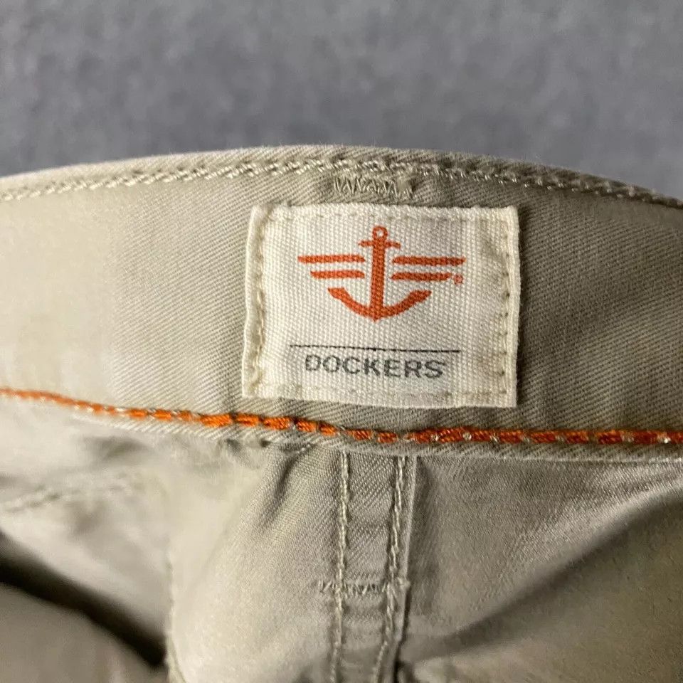 Dockers Dockers Jeans Men's 38x34 Straight Fit Beige Cotton Adults Size US 38 / EU 54 - 8 Thumbnail