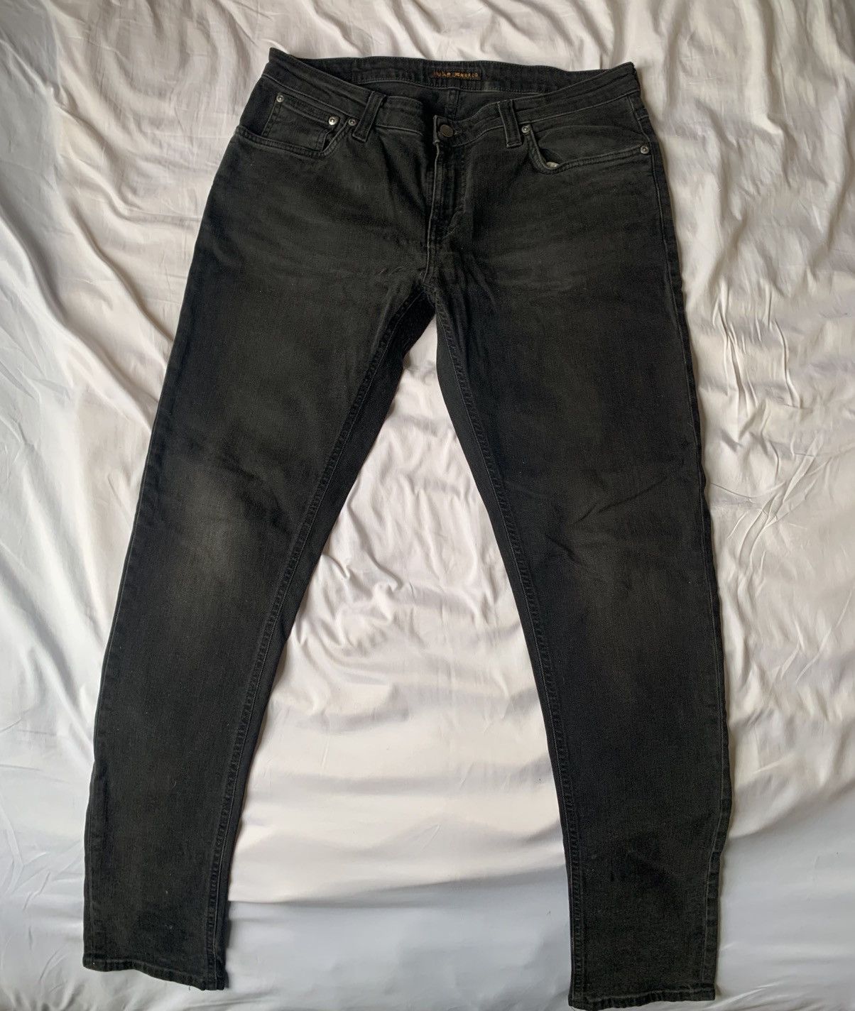 Nudie Jeans Nudie black jeans Size US 36 / EU 52 - 1 Thumbnail