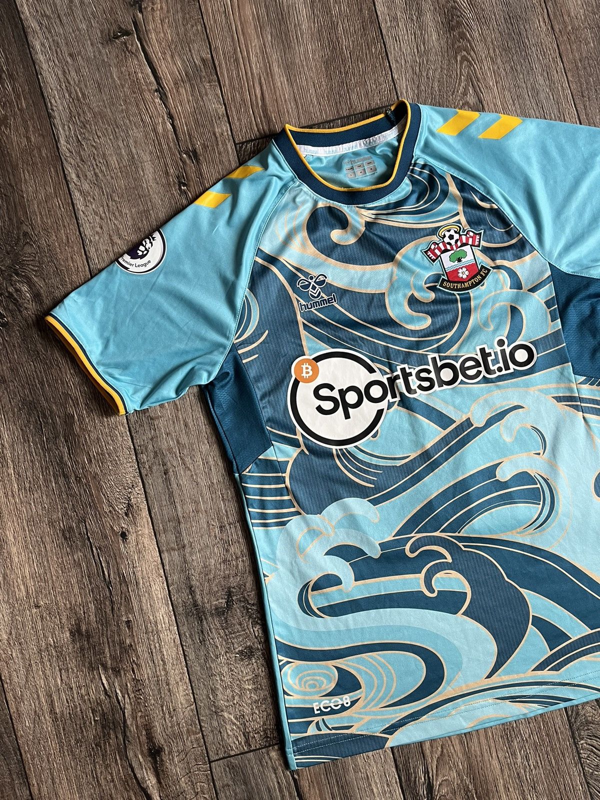 Hummel × Vintage HUMMEL Southampton 2022-2023 Away #21 Timo Livramento Shirt Size US S / EU 44-46 / 1 - 2 Thumbnail