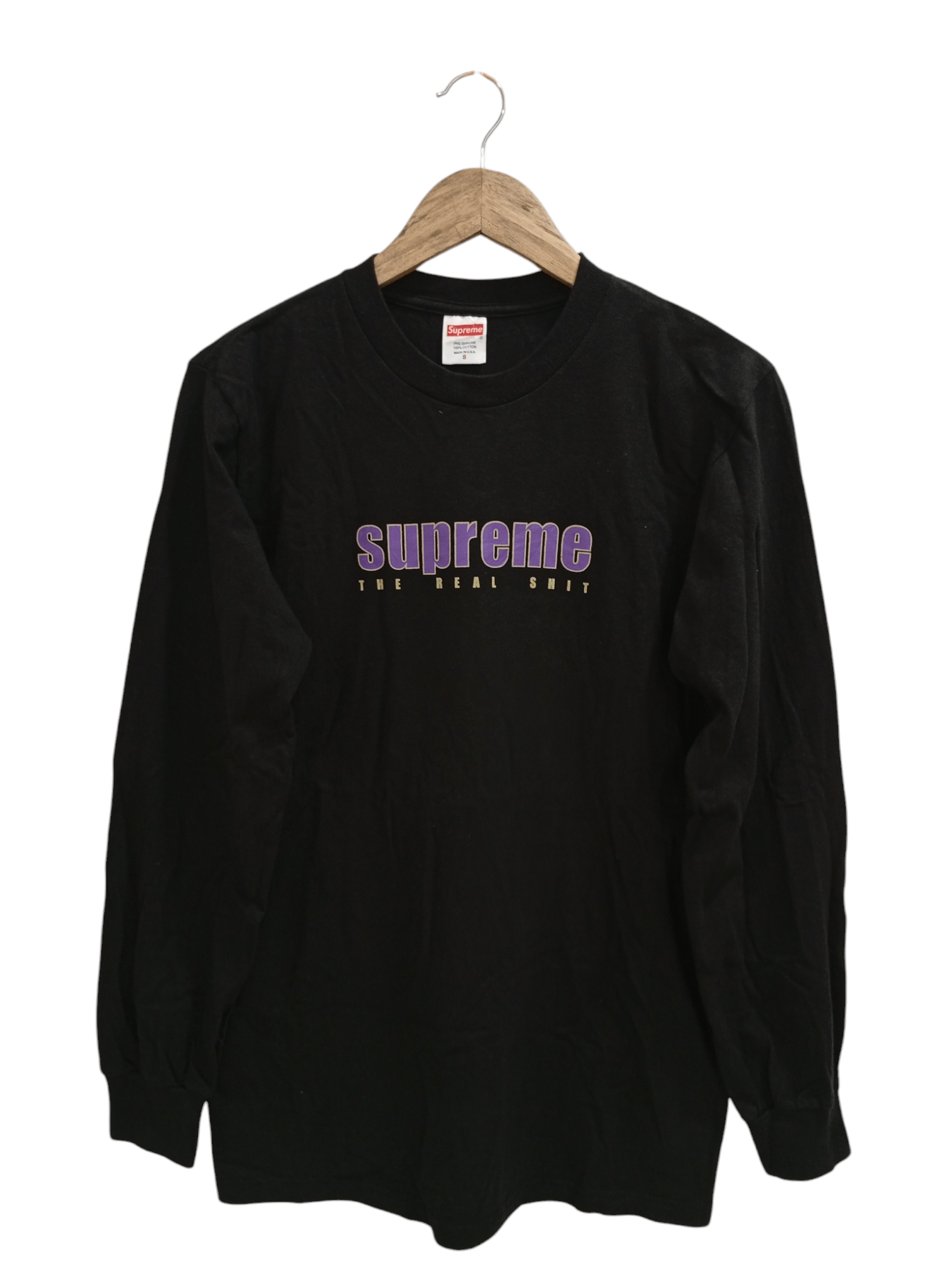 Supreme 🔥🔥Supreme The Real Shit LS T-Shirt Size US S / EU 44-46 / 1 - 1 Thumbnail
