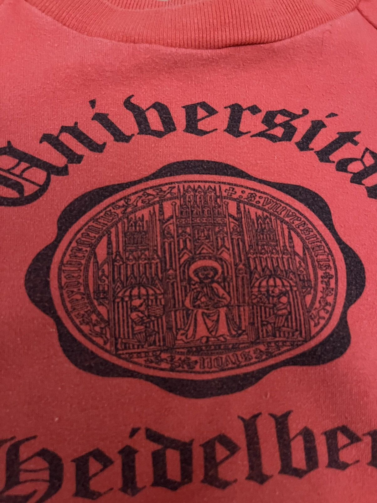 Vintage Vintage 1960s German Sweatshirt Universität Heidelberg Size US L / EU 52-54 / 3 - 9 Thumbnail