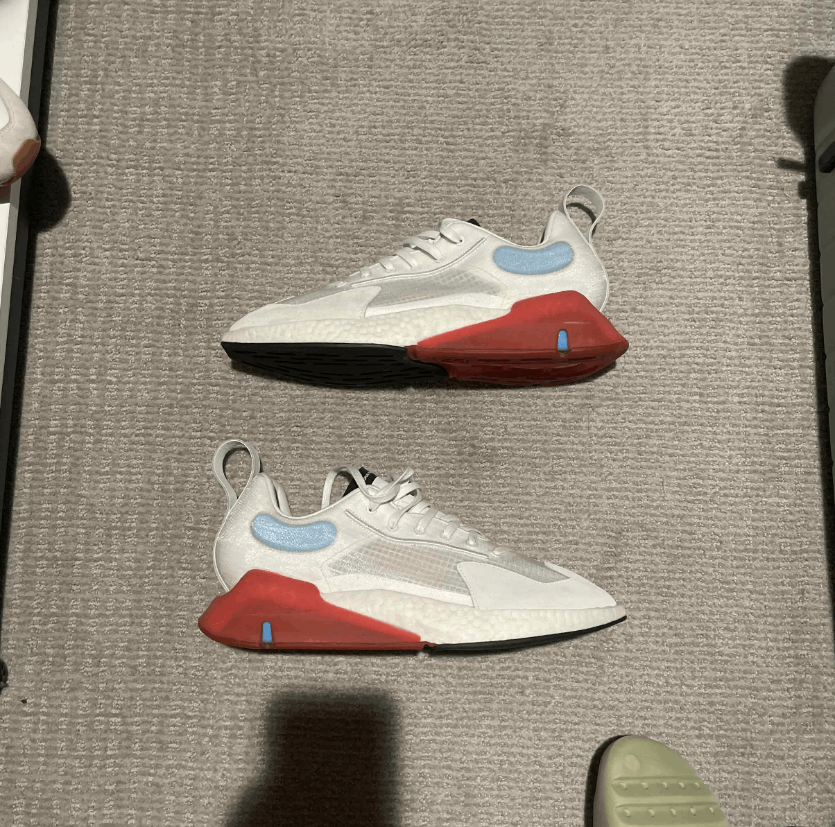Y-3 Y-3 Orisan 'White Red Cyan' Size US 9 / EU 42 - 5 Thumbnail