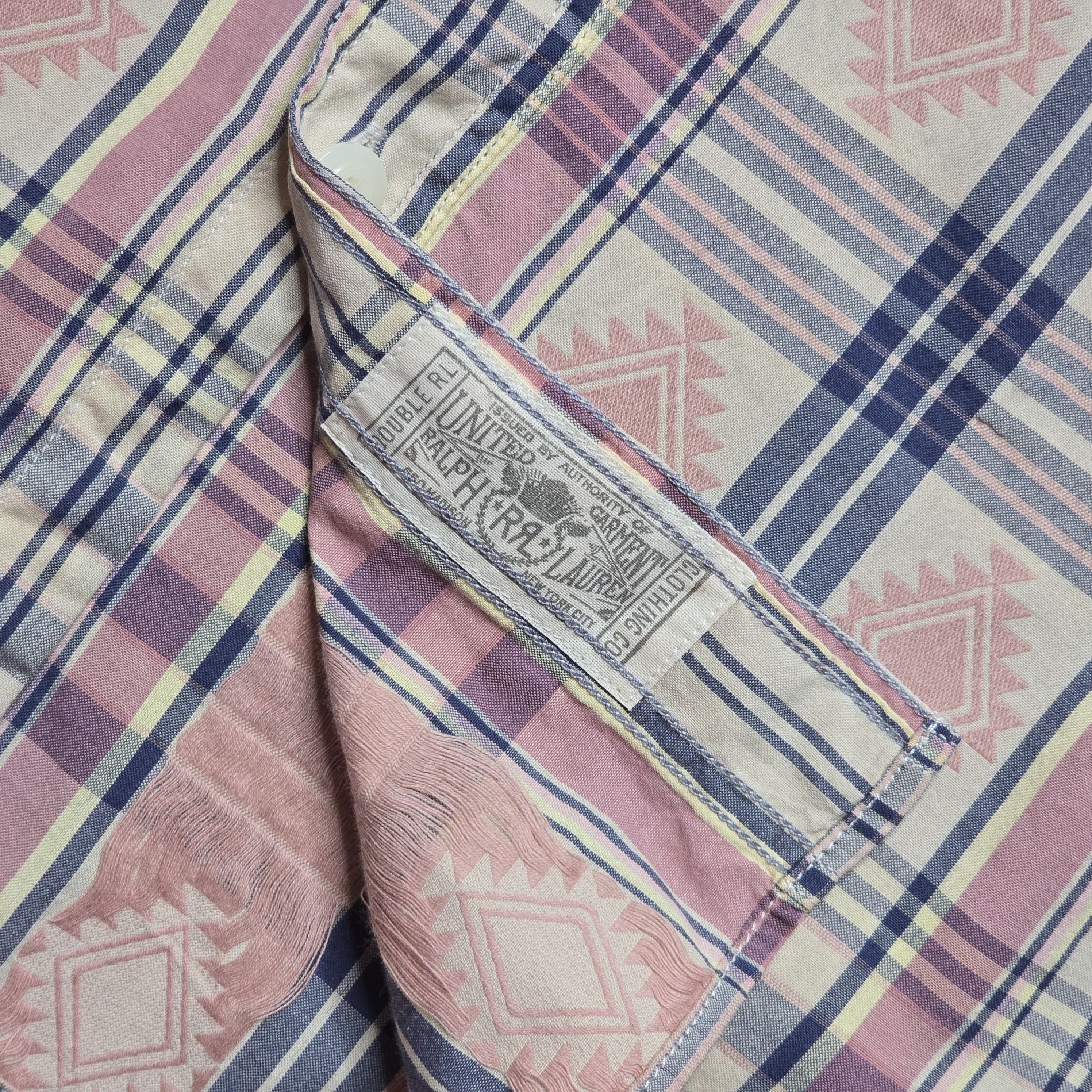 RRL Ralph Lauren RRL Ralph Lauren - Madras Plaid Farrell Workshirt Size US XS / EU 42 / 0 - 4 Thumbnail