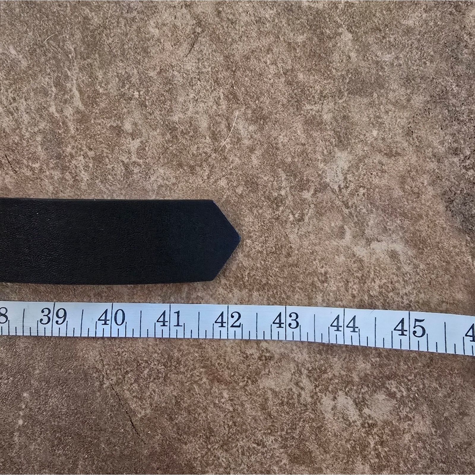 Other Black Racetrack Buckle 42 Belt Size ONE SIZE - 3 Thumbnail