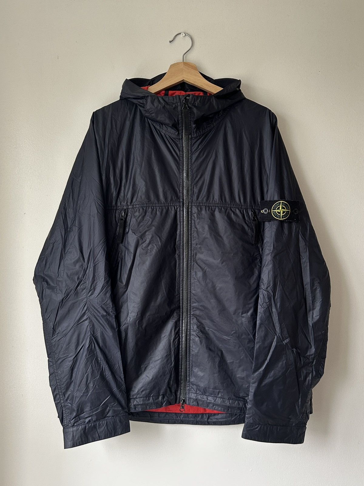 Stone Island Stone Island micro rip stop Tyvek shield navy jacket Size US XXL / EU 58 / 5 - 1 Thumbnail