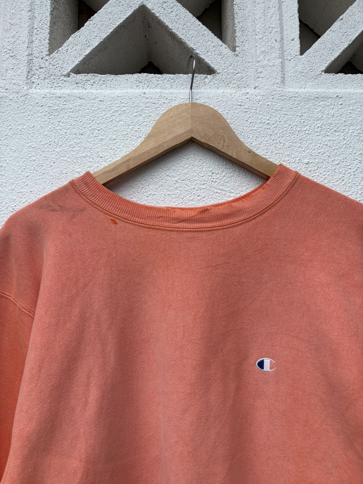 Vintage Trashed Vintage 90s Sun Faded Champion Reverse Weave Size US L / EU 52-54 / 3 - 4 Thumbnail