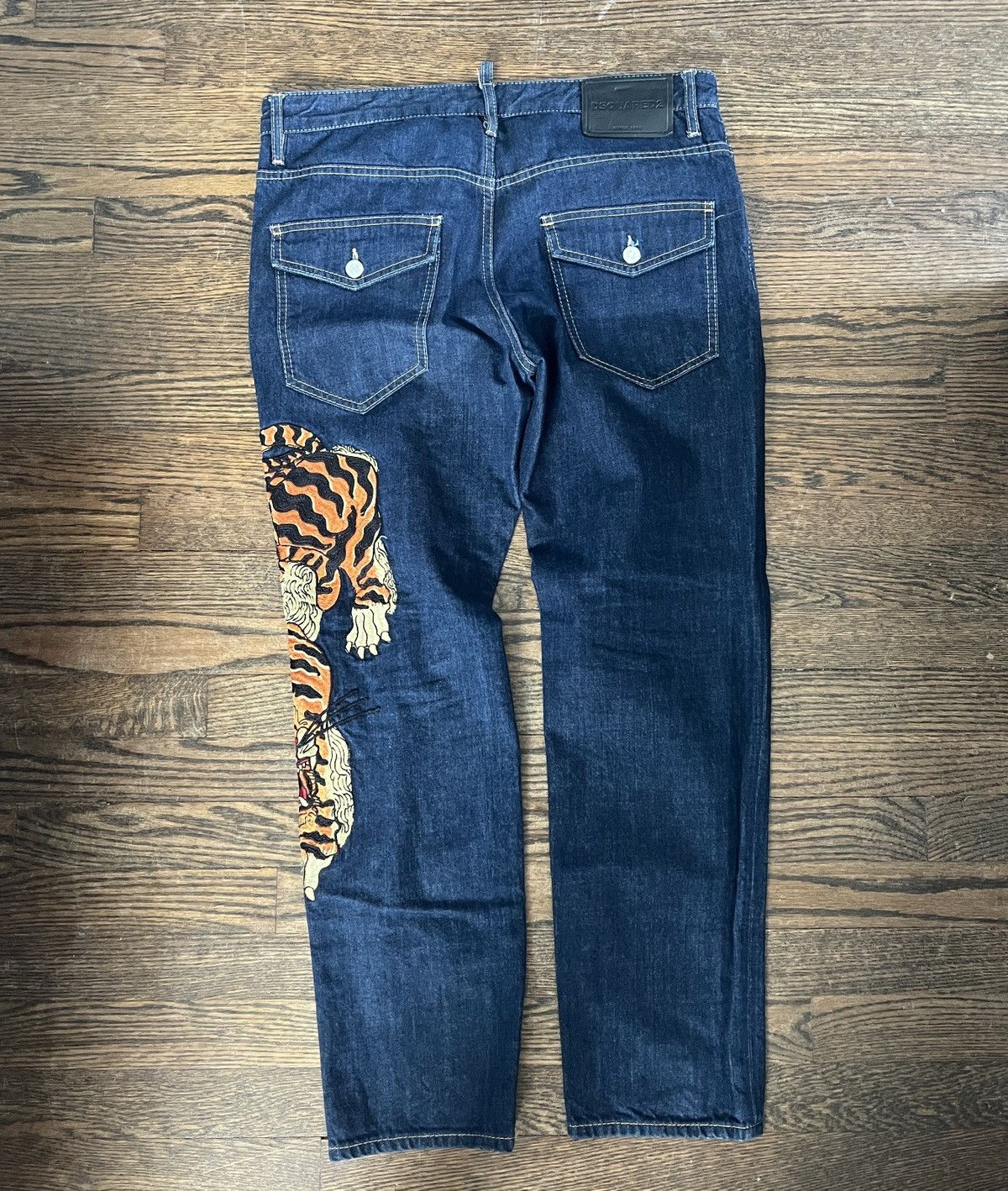 Dsquared2 Dsquared2 Tiger Denim Size US 40 / EU 56 - 3 Thumbnail