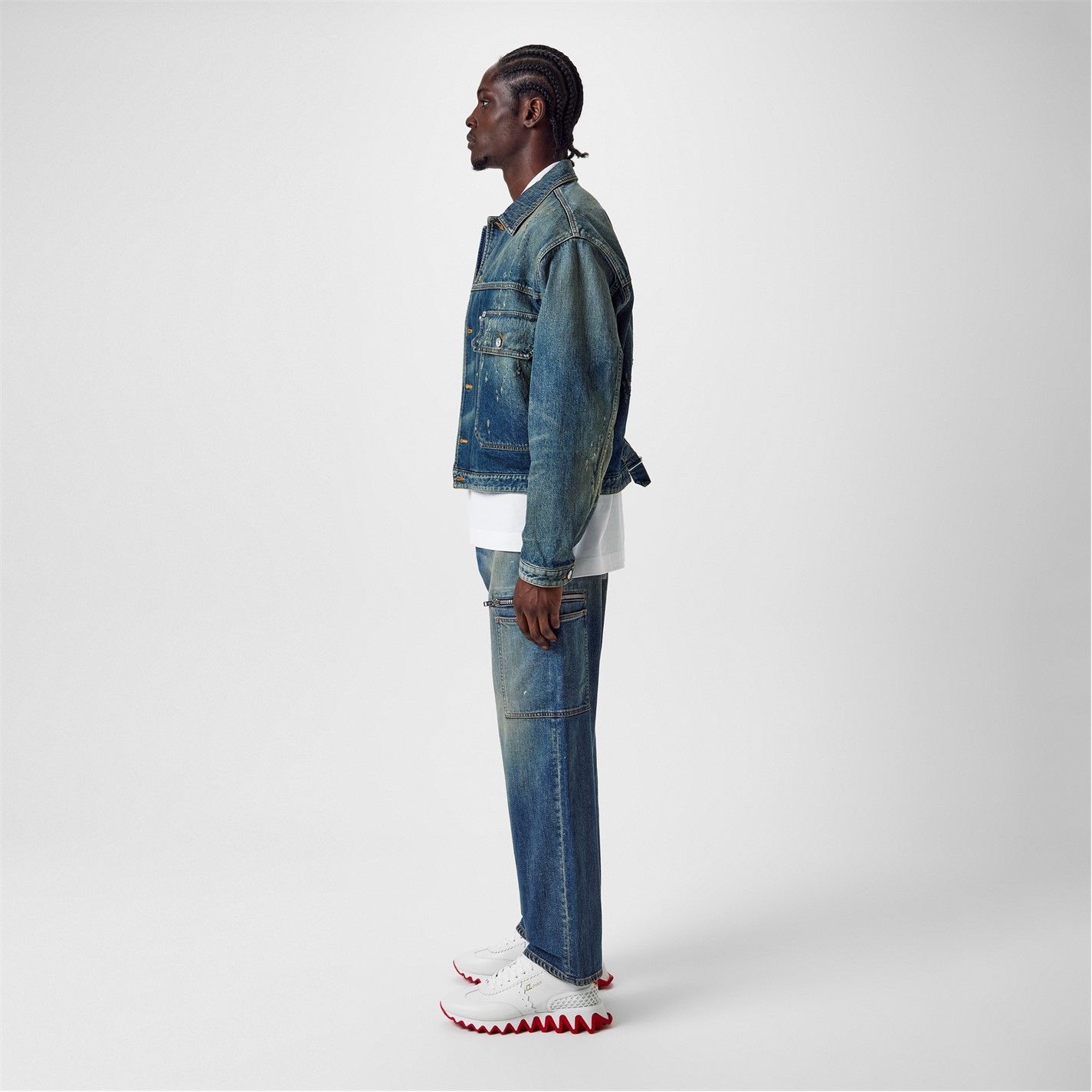 Christian Louboutin Loubishark Sneakers Size US 8 / EU 41 - 8 Thumbnail