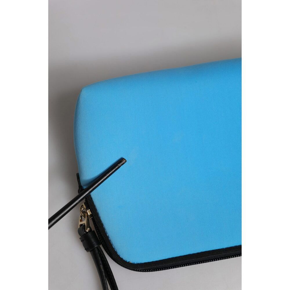Dolce & Gabbana Dolce & Gabbana Blue DG Logo Print Clutch Zip Borse Pouch Ba Size ONE SIZE - 7 Thumbnail