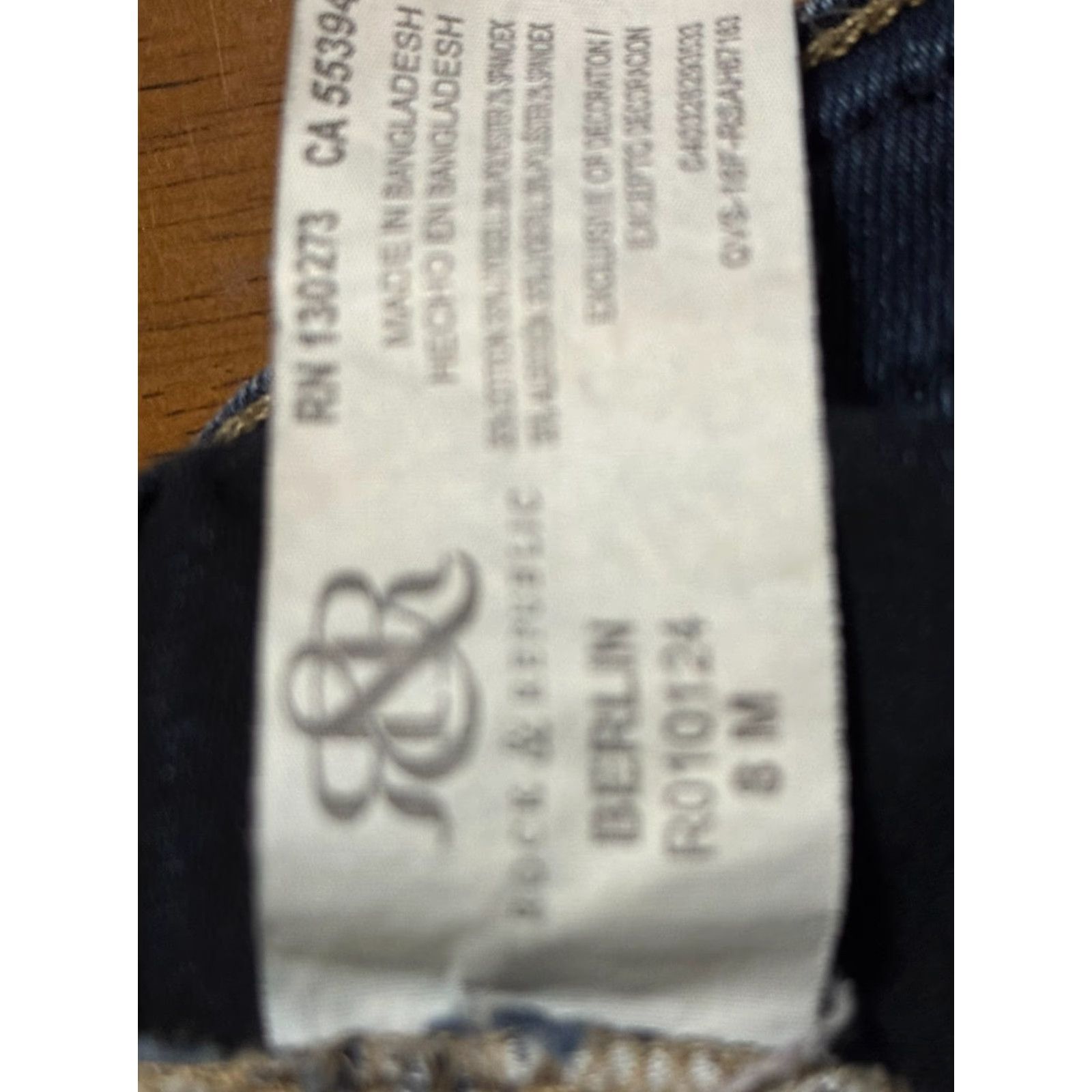 Vintage Rock & Republic Berlin Women’s Jeans Size 8M Dark Blue 31in Inseam Size 30" / US 8 / IT 44 - 3 Thumbnail