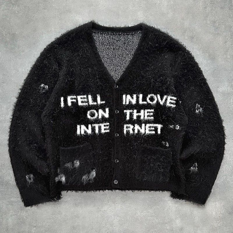 Japanese Brand × Vintage Aesthetic Knit Cardigan Size US XL / EU 56 / 4 - 1 Thumbnail