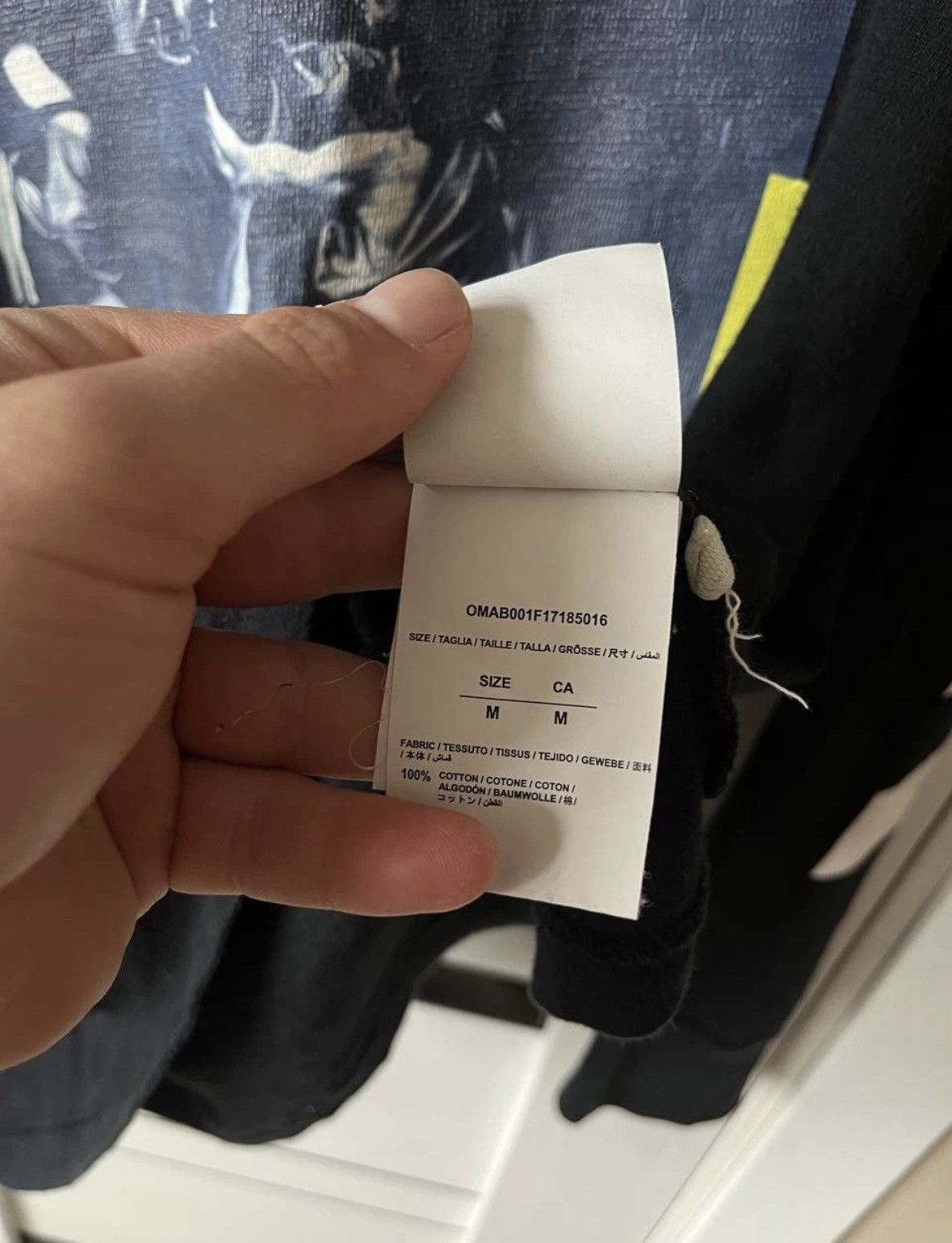 Off-White Off-White FW17 Caravaggio Seeing Things Long Sleeve Size US M / EU 48-50 / 2 - 6 Thumbnail