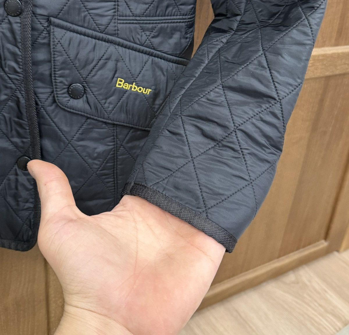 Barbour Barbour Cavalary Polarquilt Navy Blue Jacket Size S / US 4 / IT 40 - 5 Thumbnail