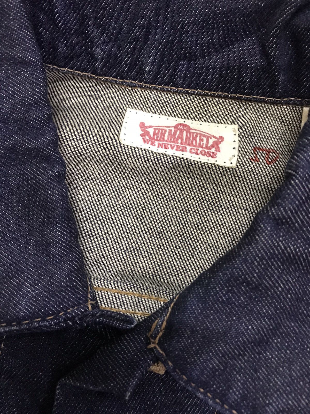 Blue Blue Japan Blue Blue x Iron Heart x HR Market Denim Jacket Size US S / EU 44-46 / 1 - 4 Thumbnail