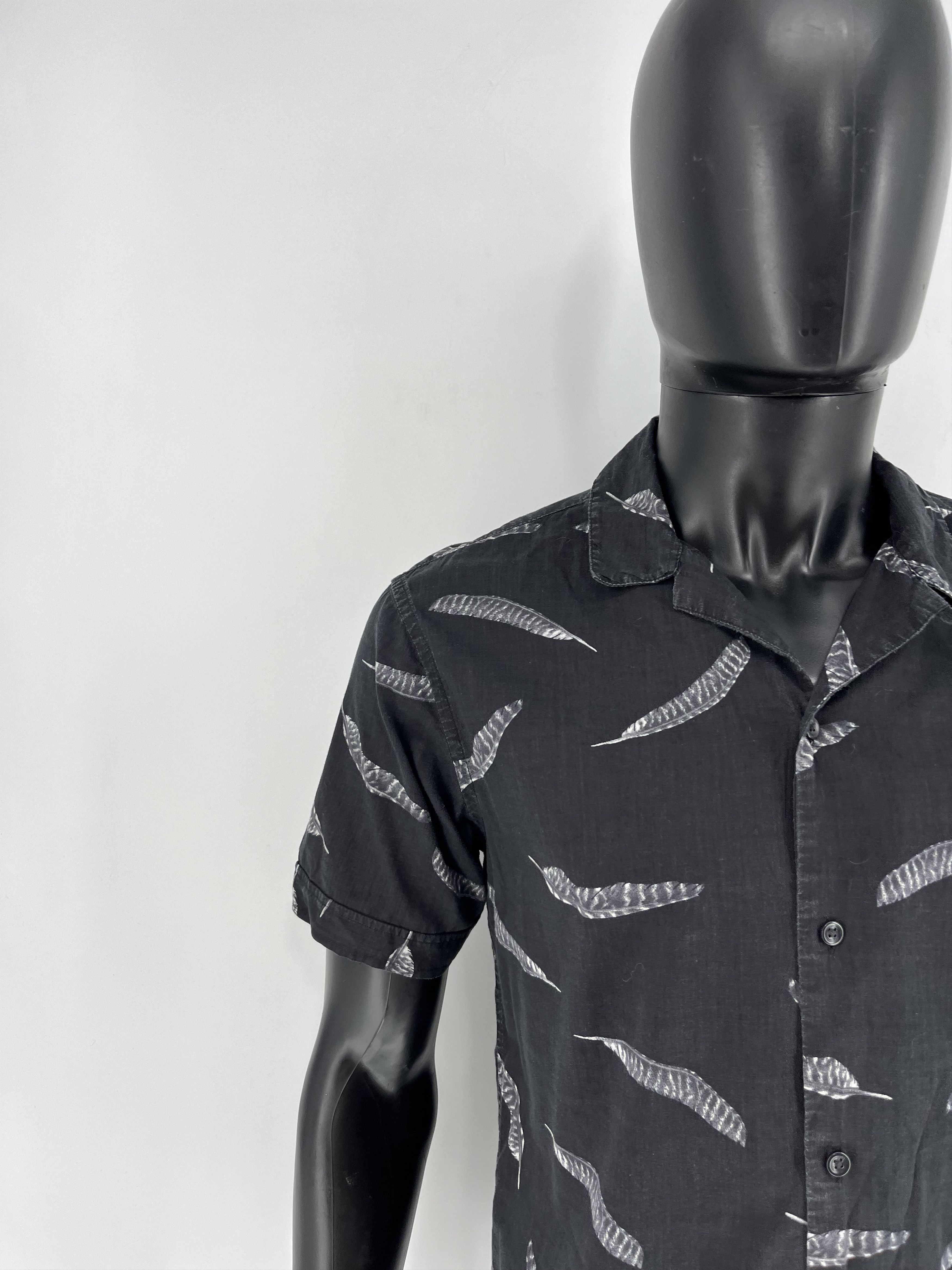 Allsaints × Vintage Vintage Y2K Allsaints Hawaiian Shirt Art Hype Size S Size US S / EU 44-46 / 1 - 6 Thumbnail