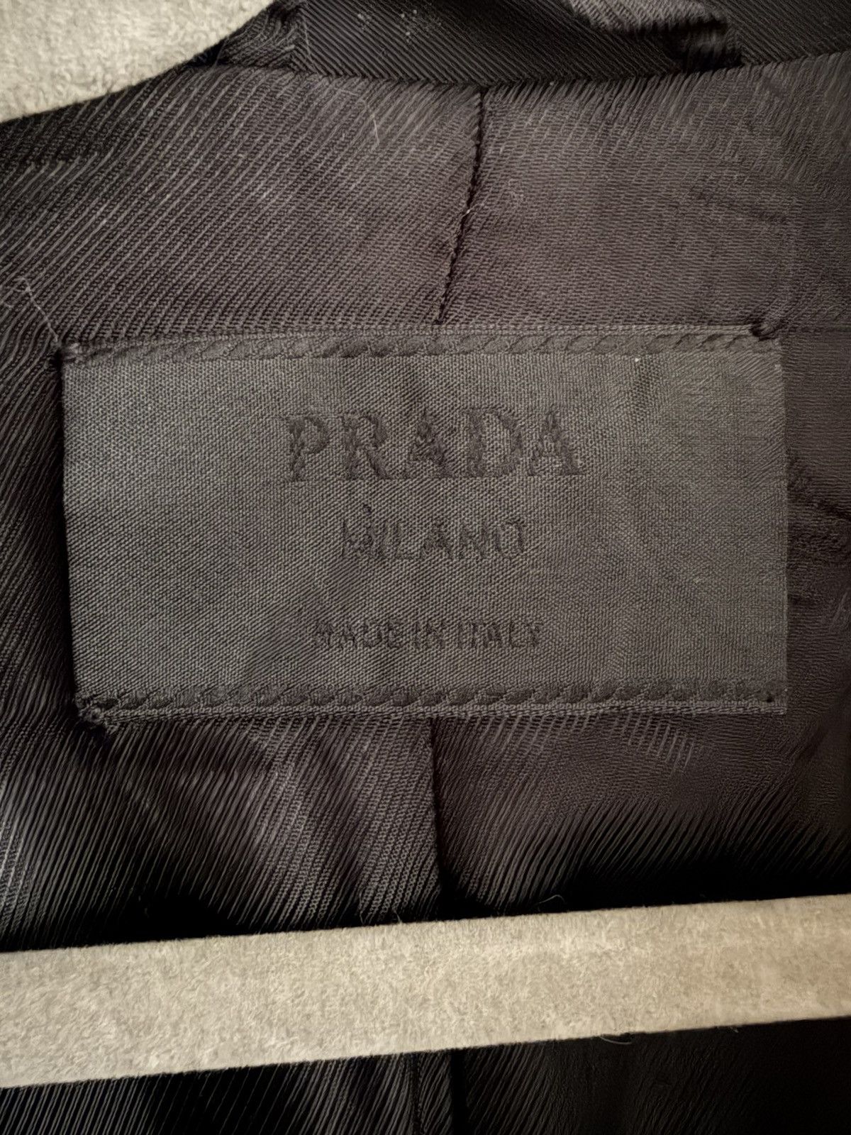 Prada Mainline Magnetic Long Coat 1999