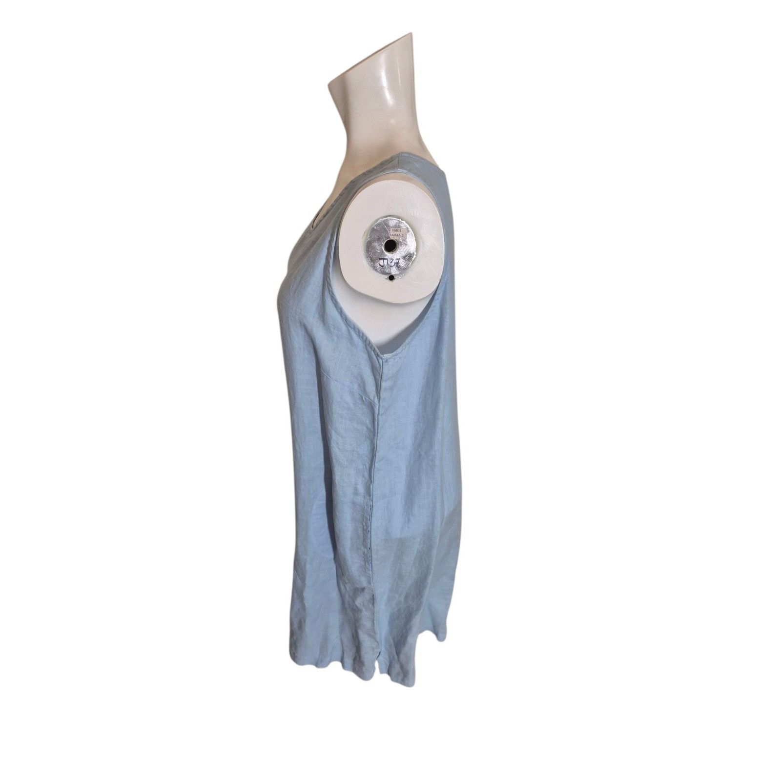 Other Lulu-B VTG 100% Linen Dress Linen ShiftTank Dress Linen Sund Size L / US 10 / IT 46 - 3 Thumbnail