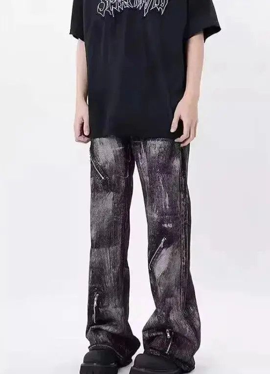 Japanese Brand Washingzip-up Design Pant Size US 32 / EU 48 - 2 Thumbnail
