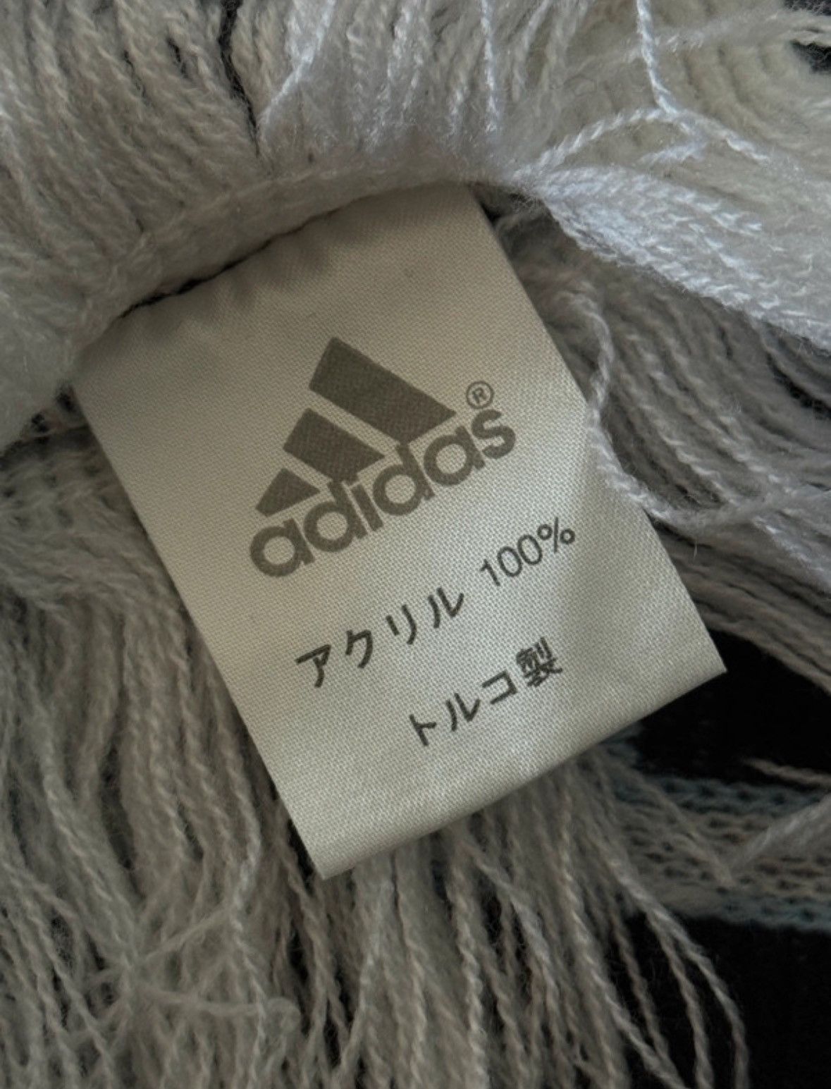Adidas × Vintage early 2000s Adidas Real Madrid scarf Size ONE SIZE - 5 Thumbnail