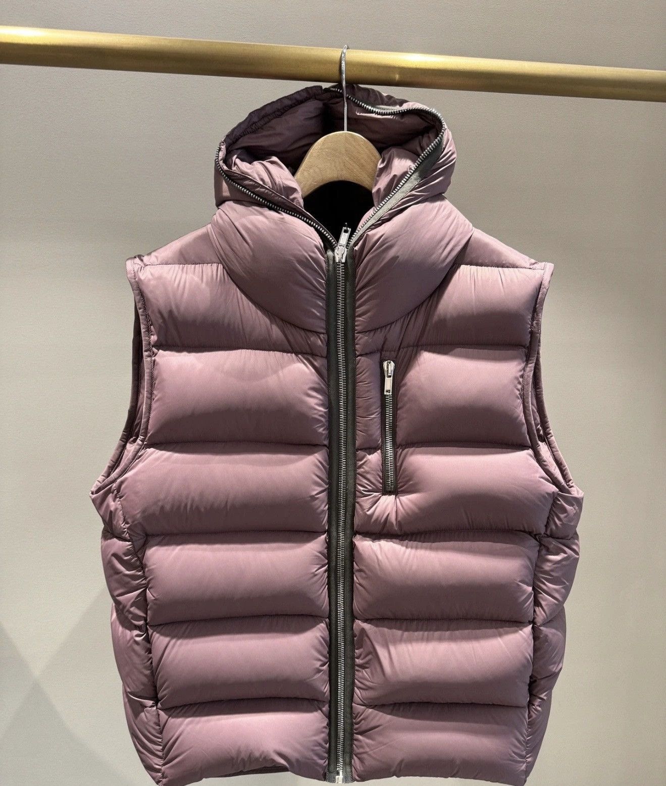 Rick Owens Rick Owens Zip-Up Shark Head Down Hooded Vest Size US L / EU 52-54 / 3 - 3 Thumbnail