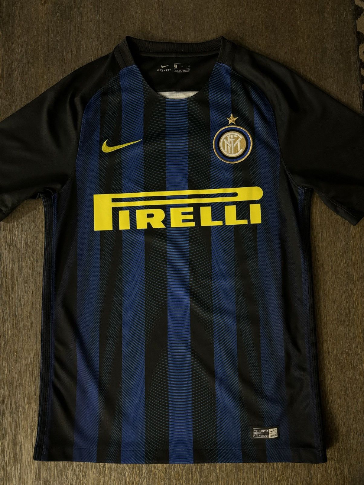 Nike Inter Milan 2016/17 Nike Home Kit Size US S / EU 44-46 / 1 - 1 Thumbnail
