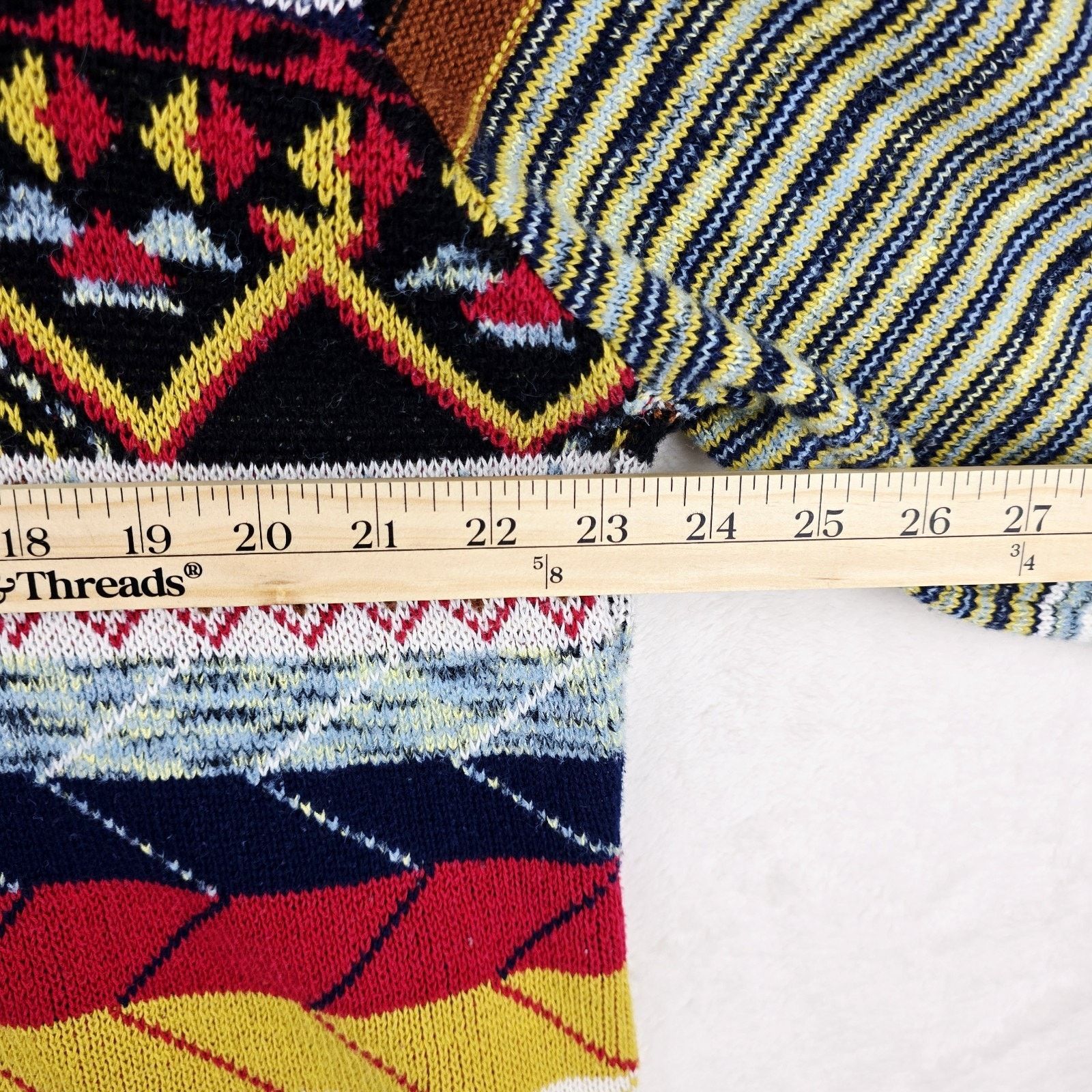 Other Suzanne Betro Weekend L Knit Cowl Neck Sweater Boho Prairie Size L / US 10 / IT 46 - 6 Thumbnail