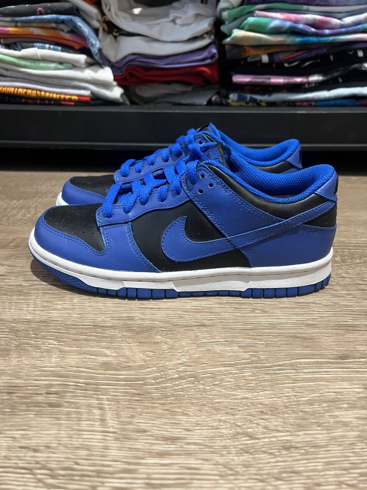 Nike Nike Dunk Low Hyper Cobalt Size 4Y GS CW1590-001 Size US 5.5 / IT 35.5 - 2 Thumbnail