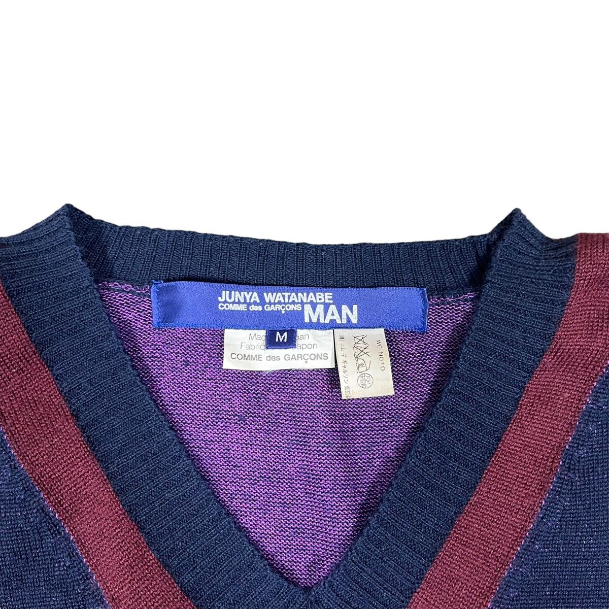 Comme des Garcons × Junya Watanabe Junya Watanabe FW10 Knitted Striped Sweater Size US M / EU 48-50 / 2 - 8 Thumbnail