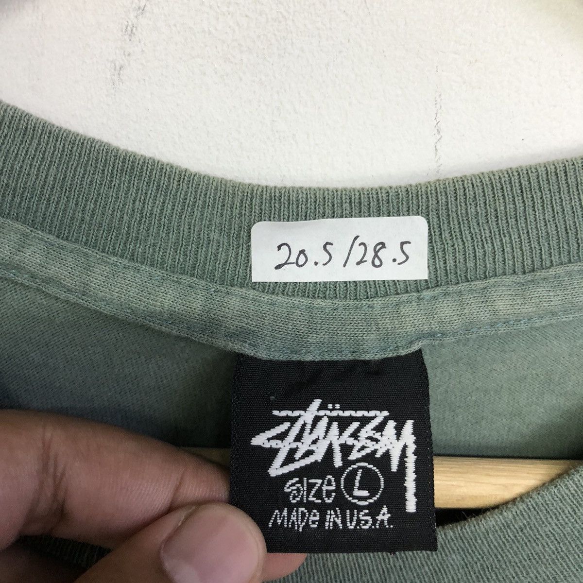 Stussy × Vintage Vintage 80 Stussy Rat Patrol Backhitt Tshirt Size US L / EU 52-54 / 3 - 11 Thumbnail