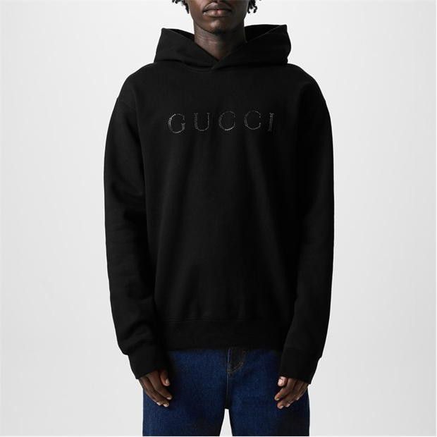 Gucci GUCCI Embroidered Crystal Hoodie Size US S / EU 44-46 / 1 - 2 Thumbnail