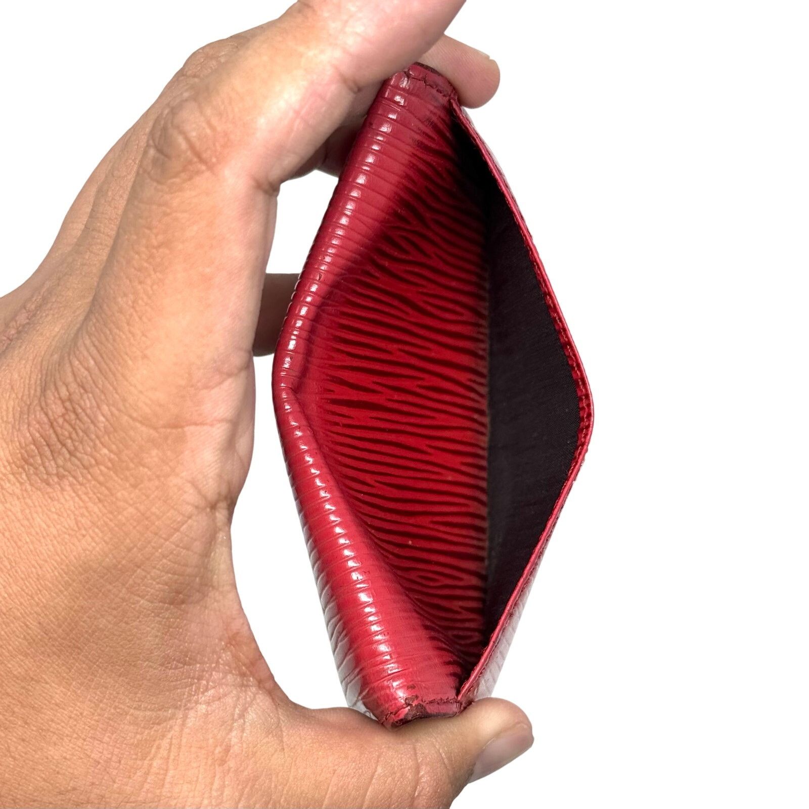 Louis Vuitton Louis Vuitton Red Bifold Wallet Size ONE SIZE - 7 Thumbnail
